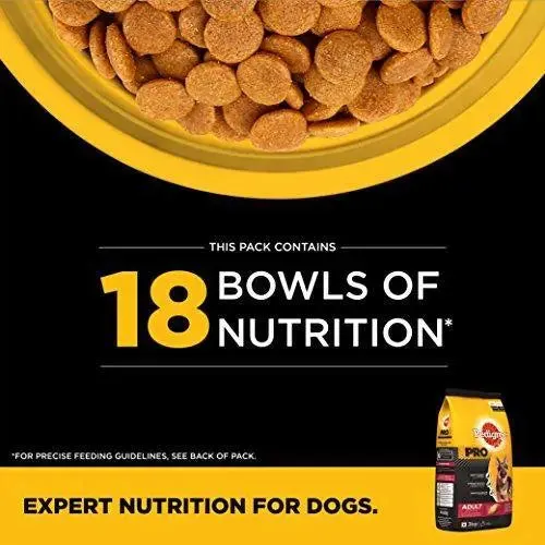 Pedigree Pro Expert Nutrition Dry Food for Active Adult Dogs, Chicken, 3 kg