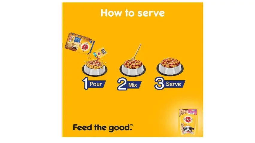 Pedigree Puppy Chicken Chunks Gravy Pouch Dog Food - 80 Gm (Pack Of 24) Chicken 2.5 kg Wet Dog Food