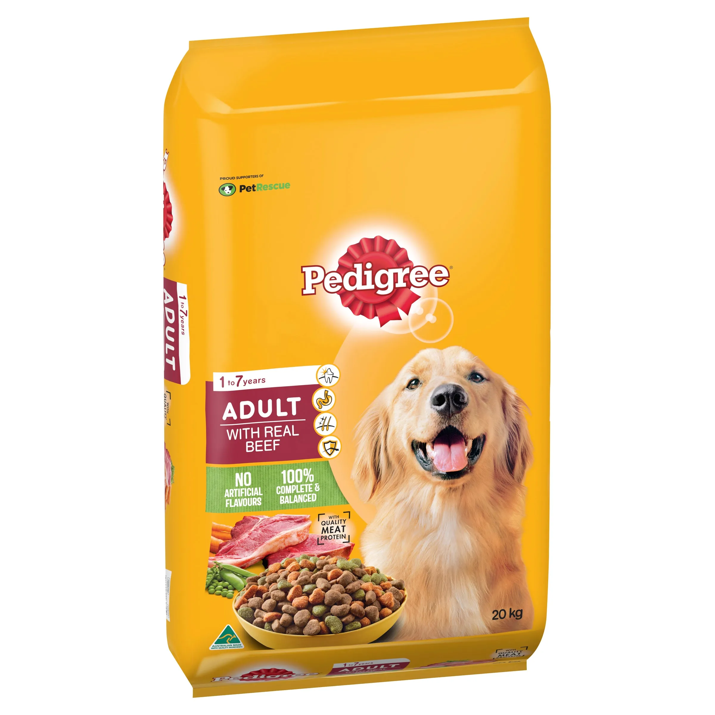 Pedigree - Real Beef Dog Dry Food (20kg)