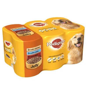 Pedigree Tins Mixed Selection In Jelly