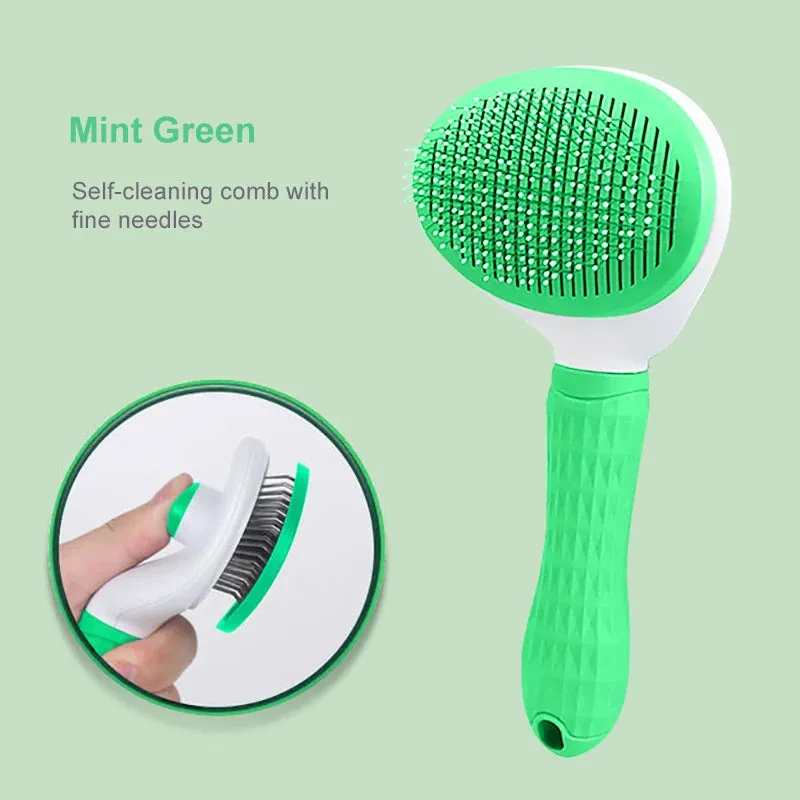 Pet Grooming Stainless Steel Hair Brush Comb