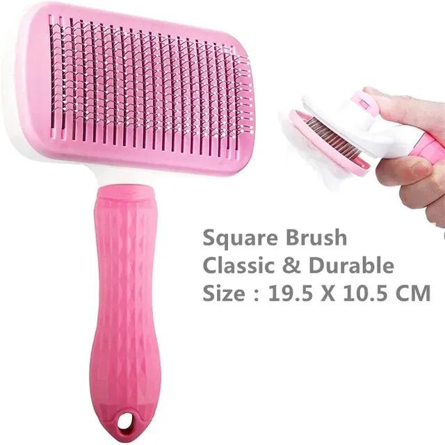 Pet Grooming Stainless Steel Hair Brush Comb