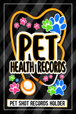 Pet Shot Records Holder: Pet Health Records and Dog Vaccination Record Book, Dog Immunization Log, Shots Record Card, Puppy Vaccine Book, Vaccine Book ... ... - Perfect Gift for Dog Owners and Lovers Paperback  January 3, 2022
