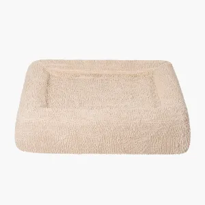 Premium Orthopedic Memory Foam Dog Bed - Cream (Small)