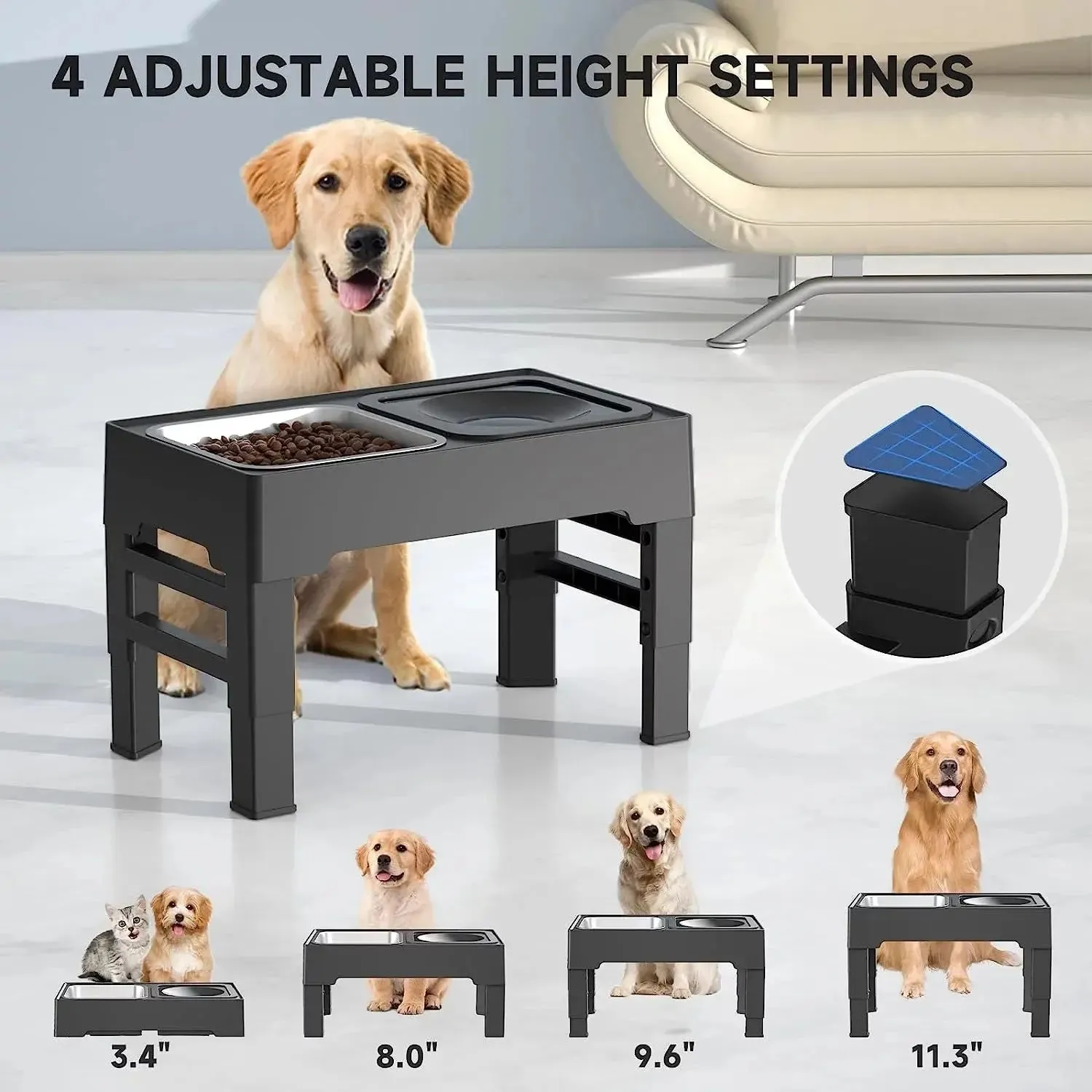 raised Dog Bowls