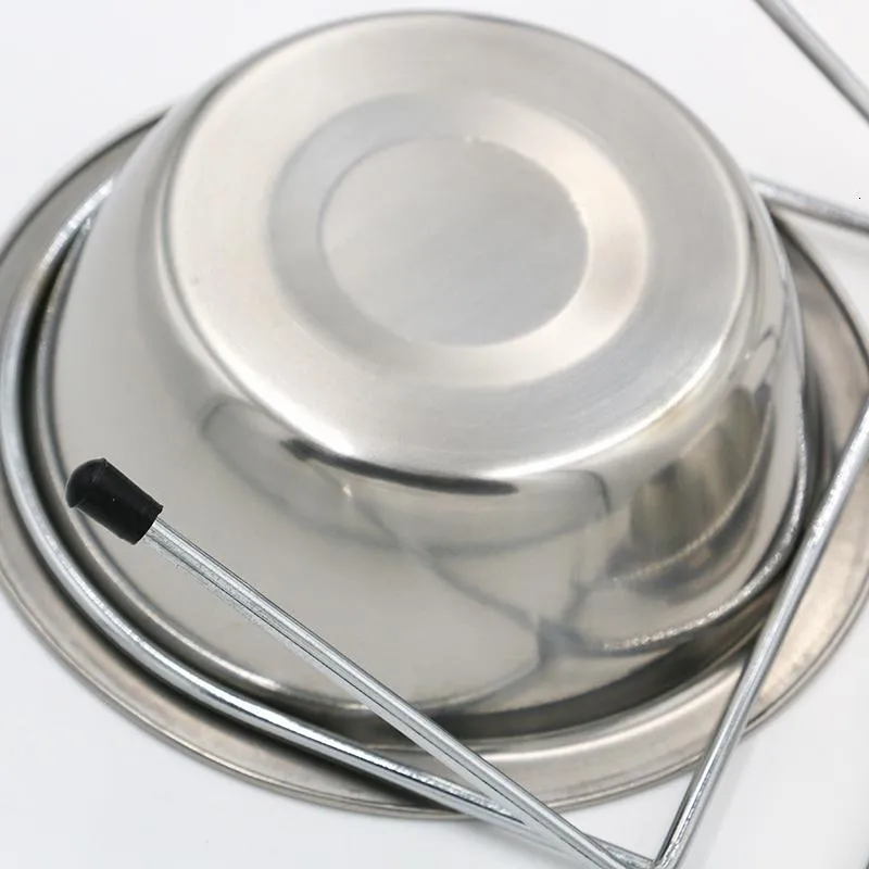 Raised  Stainless Steel Dog Bowls - Anti-skid Pet Bowls