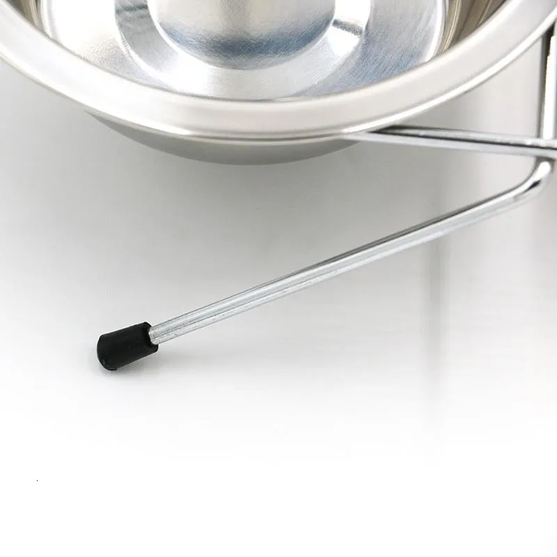 Raised  Stainless Steel Dog Bowls - Anti-skid Pet Bowls