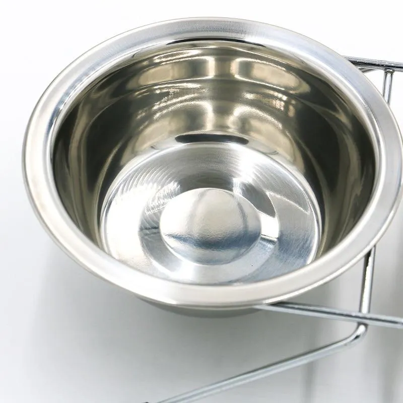 Raised  Stainless Steel Dog Bowls - Anti-skid Pet Bowls