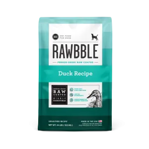 Rawbble Dry Food for Dogs – Duck Recipe