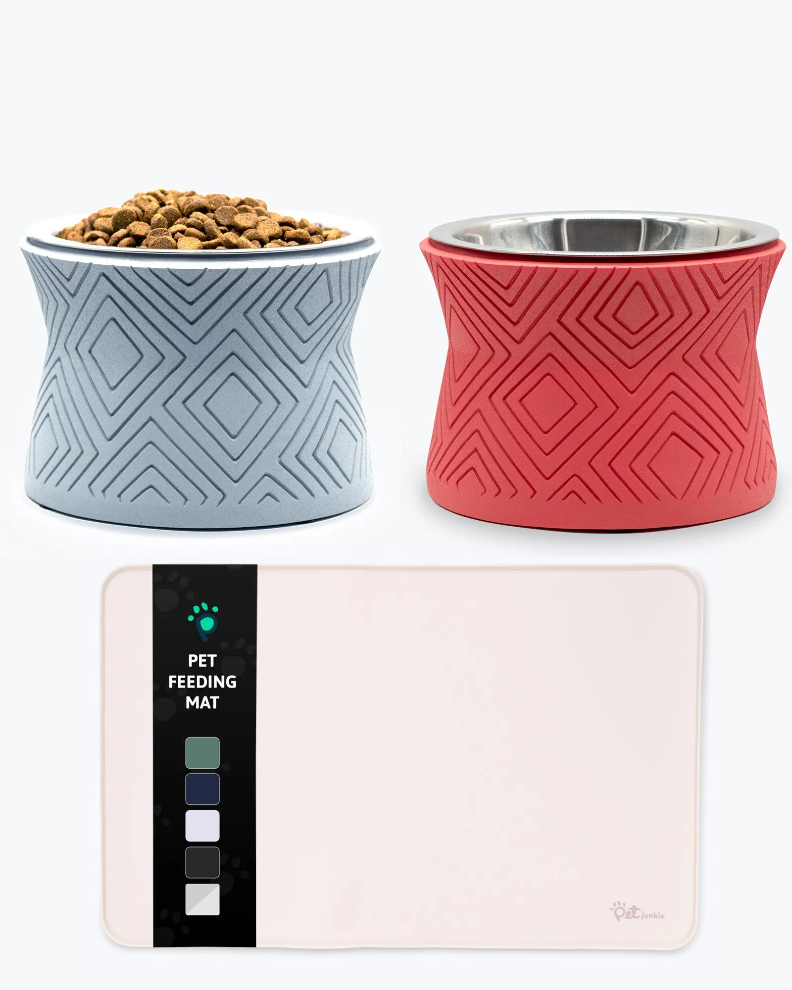 Santa Fe (Two, Small, Any Colors) and Bowl Mat Bundle