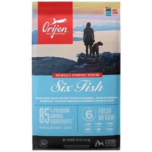 Six Fish Dry Dog Food