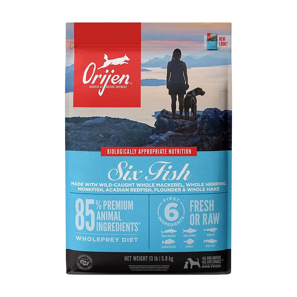 Six Fish Dry Dog Food