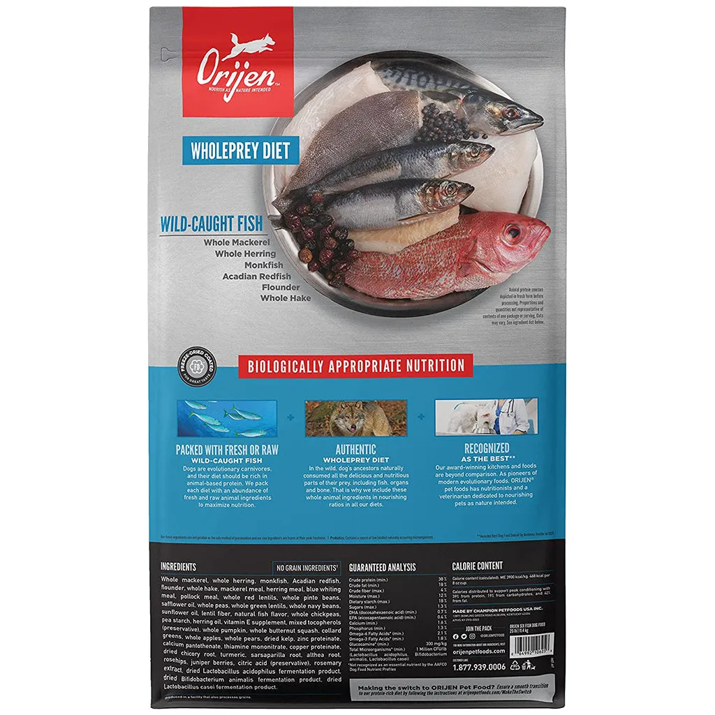 Six Fish Dry Dog Food