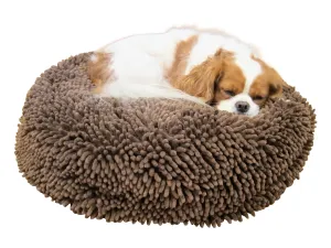Soggy Doggy Super Snoozer Dog Bed: Dark Chocolate