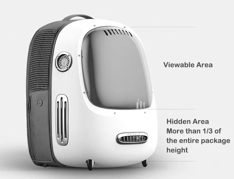 Space Capsule Pet Breathable Backpack