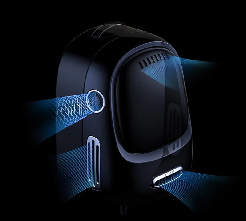Space Capsule Pet Breathable Backpack