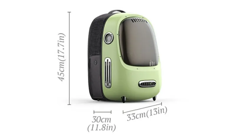 Space Capsule Pet Breathable Backpack
