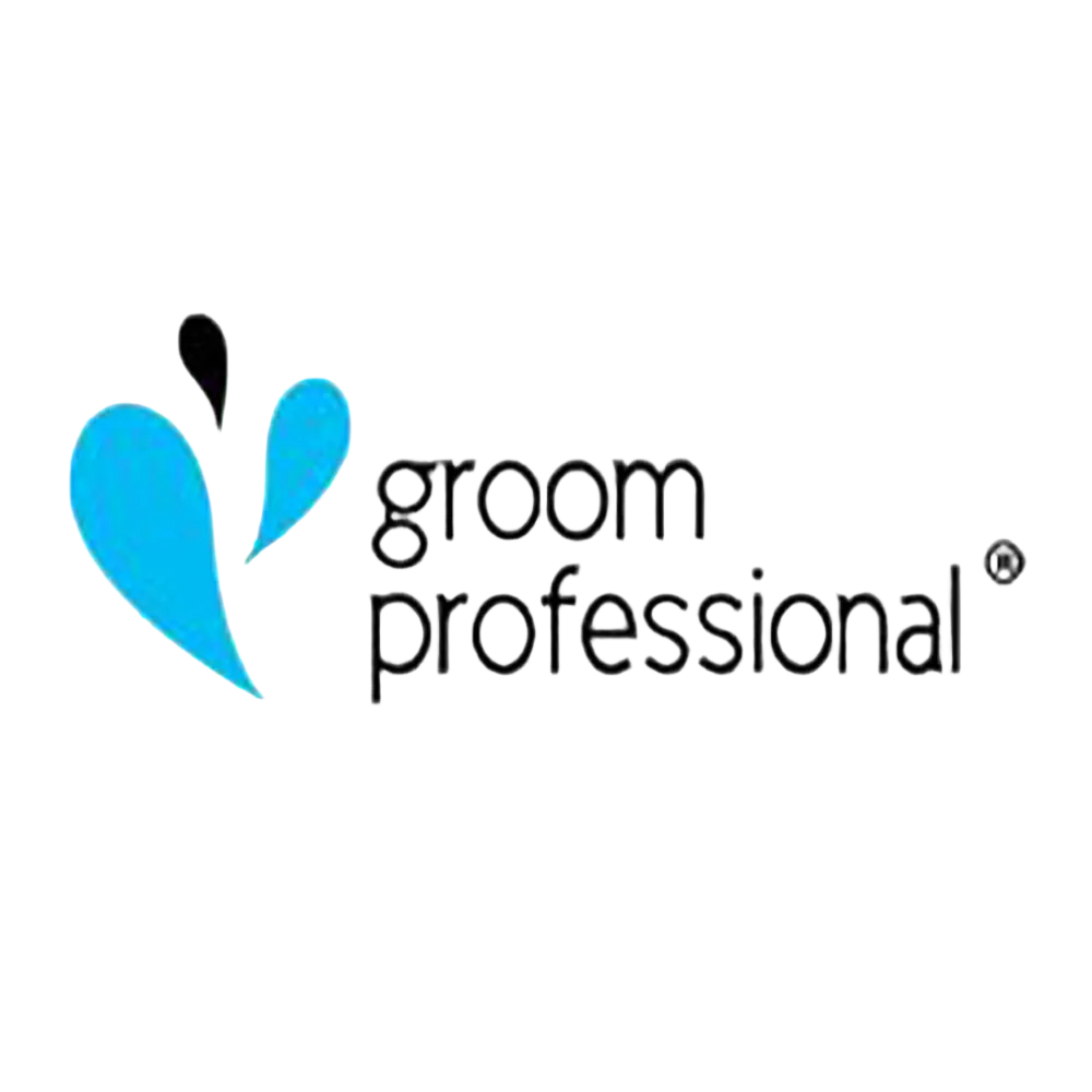 Spectrum Aluminum Comb Light Blue 50/50 with Short Teeth by Groom Professional