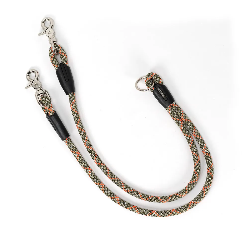 Splitter Dog Leash - Greens/Yellows