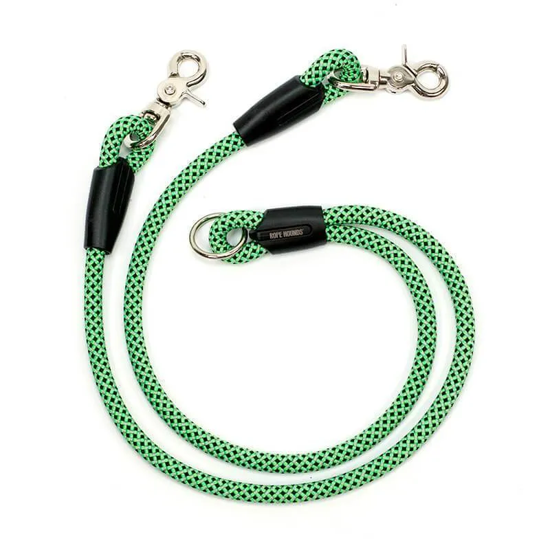 Splitter Dog Leash - Greens/Yellows