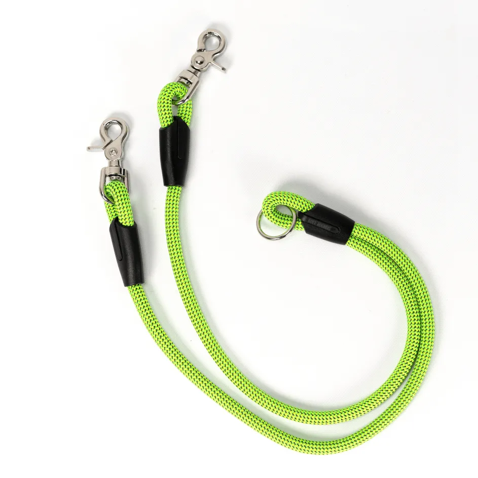 Splitter Dog Leash - Greens/Yellows