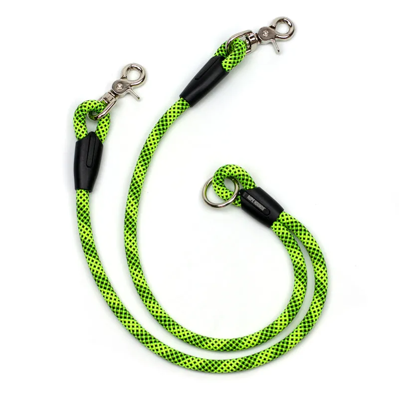 Splitter Dog Leash - Greens/Yellows