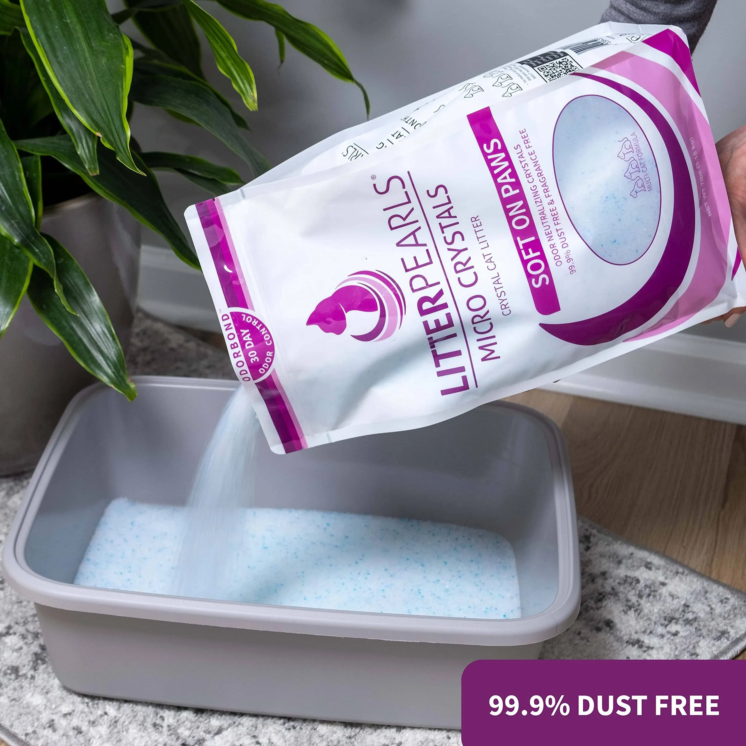 Ultra Pet Litter Pearls Micro Crystal Cat Litter