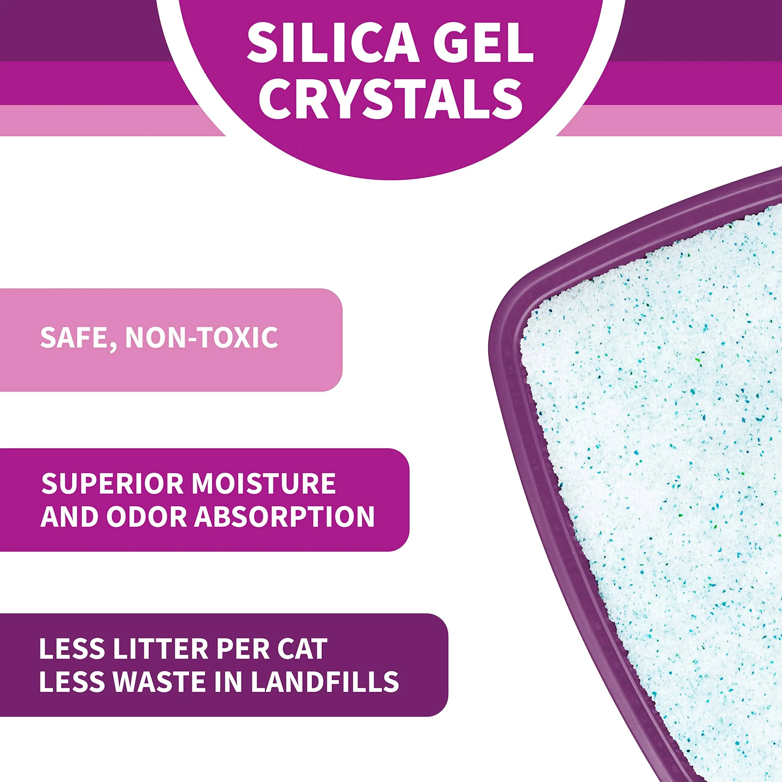 Ultra Pet Litter Pearls Micro Crystal Cat Litter