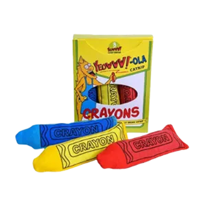 Yeowww!-Ola Crayon Catnip Cat Toy 3pk