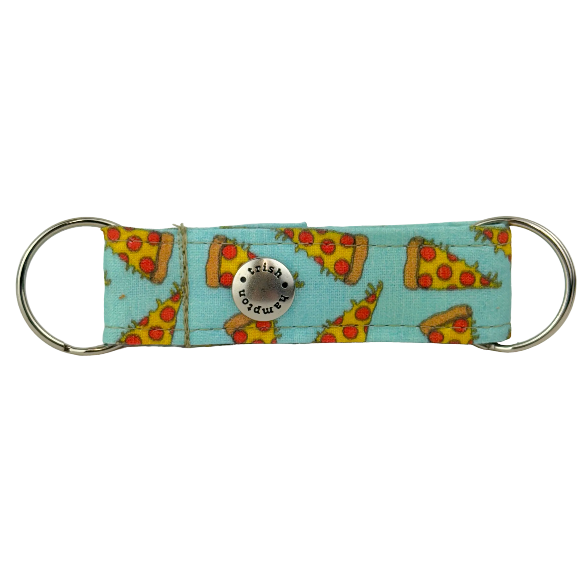 Yummy Pizza Snappy Keychain - 1065